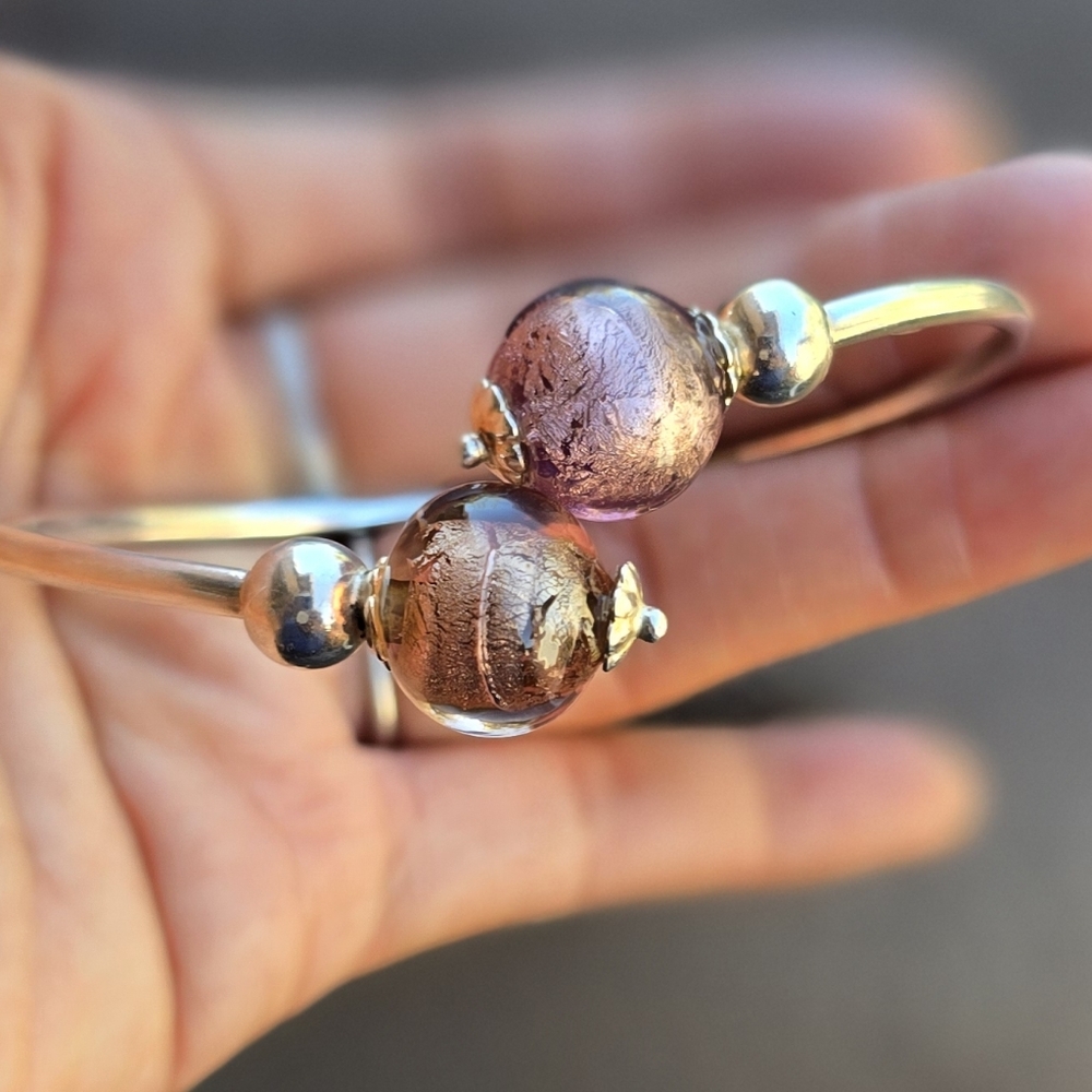 Absolutely Stunning Solid 925 Sterling Bypass Ita… - image 1